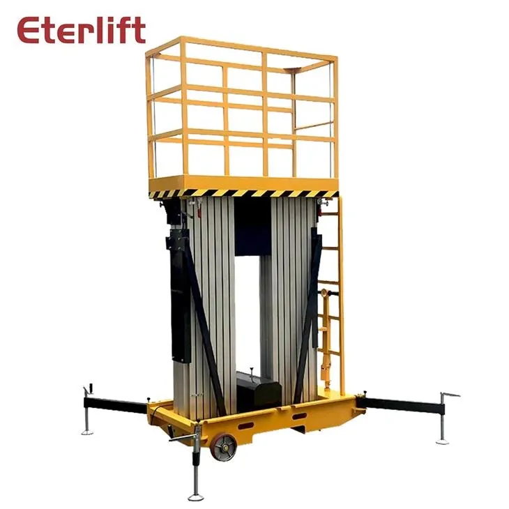 Električna aluminijasta dvigalna ploščad