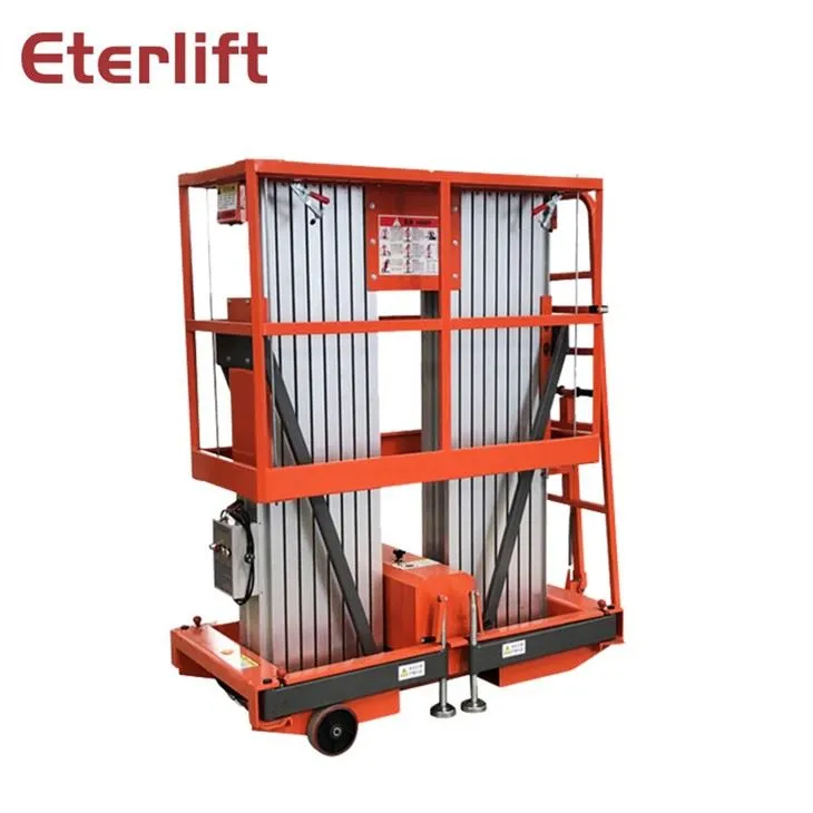 Hidravlična ploščad Aluminijasti man lift