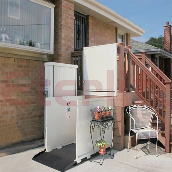 Dvigalo za invalidske vozičke za starejše