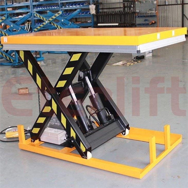 Electric Stationary Scissor Lift Platforms