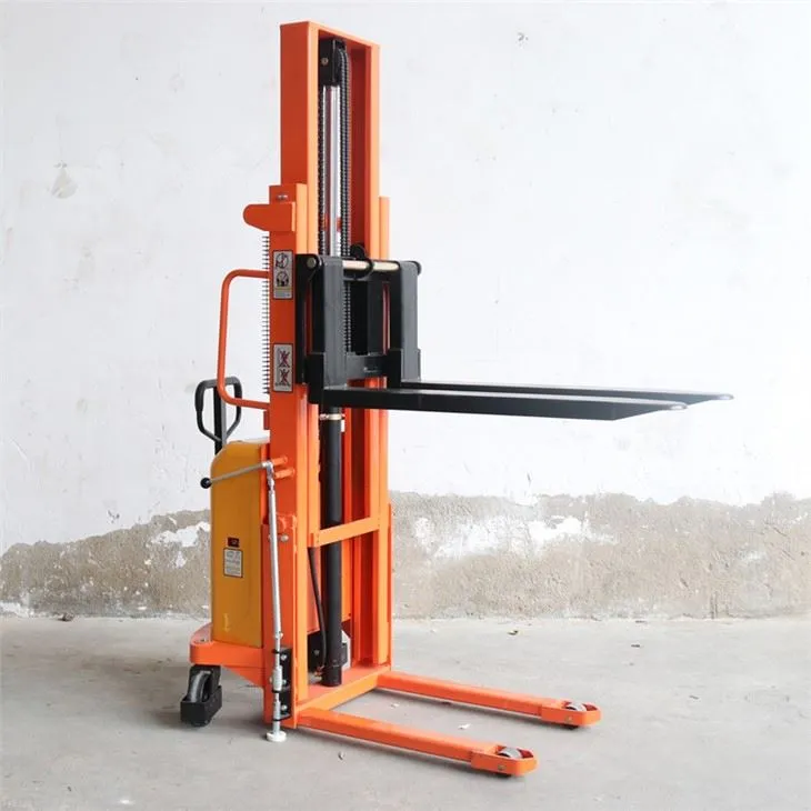 Semi Electric Stacker Fork Lift 2,5 Meter