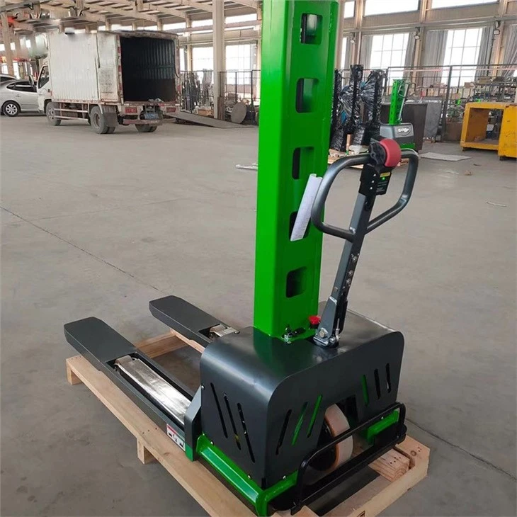 Self-Lifting Pallet Stacker Forklift