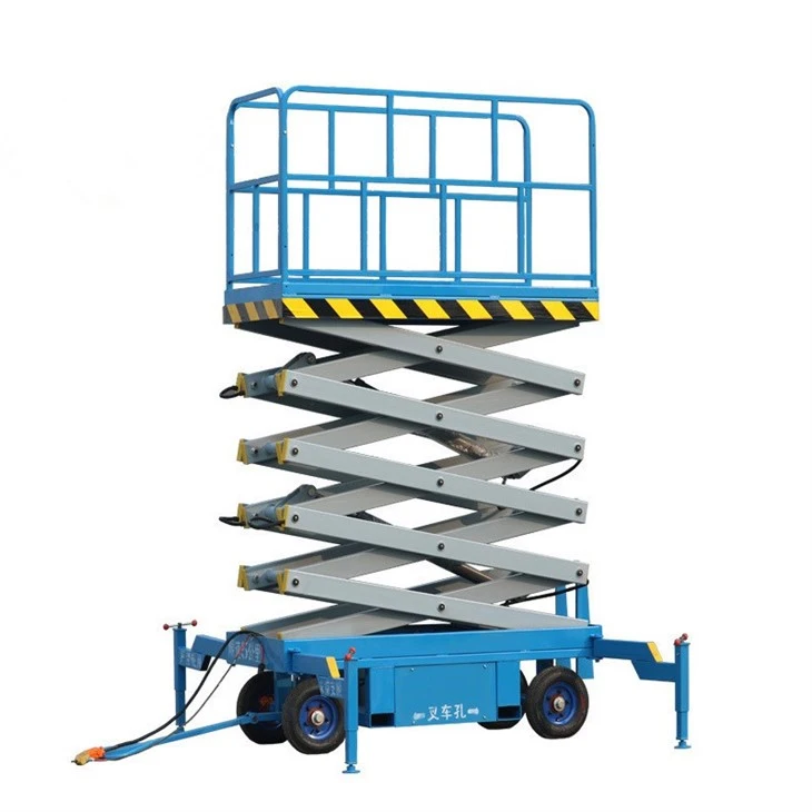 Aerial Work Platform With Outriggers