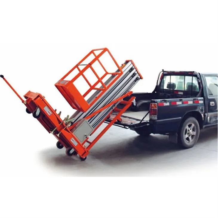 Prilagojeno navpično dvigalo z enim drogom