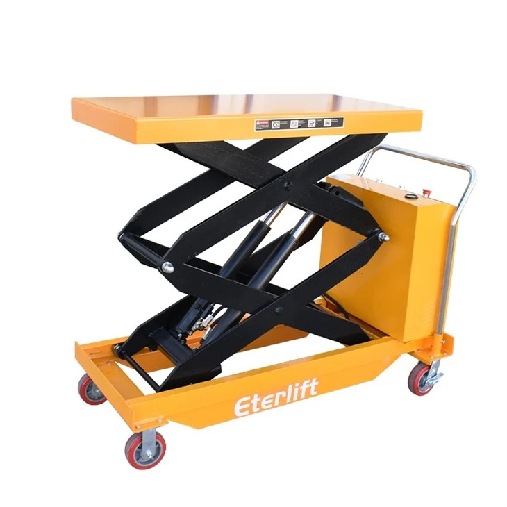 electric scissor lift trolly