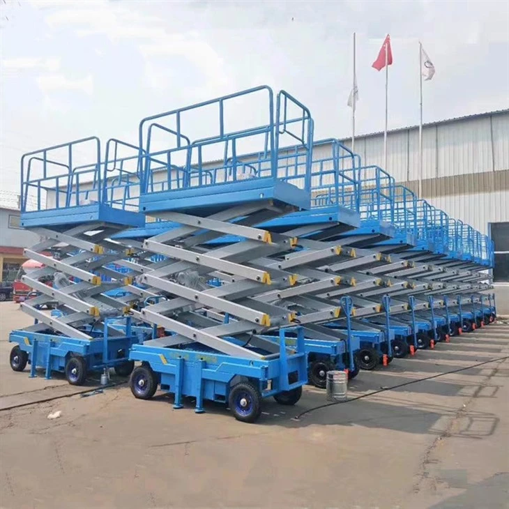 Mobile Scissor Lift With Outriggers high quality