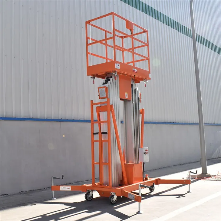 Potisnite okoli aluminijastega jambora